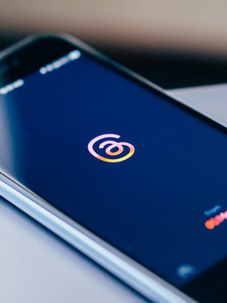 Aplicación de marketing digital en smartphone